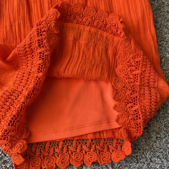 BCX Crochet Trim Halter Neck Tank Top - Picture 6 of 9